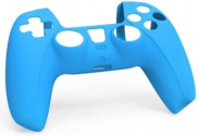 Накладка силиконовая Brosco картофан с пупырками для геймпада PS5. Цвет: синий.