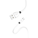Дата-кабель hoco. X27 USB - Micro USB, 1м. Цвет: белый