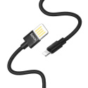 Дата-кабель hoco. U55 USB - Type-C, 2.4A, 1.2м. Цвет: чёрный