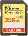 Карта памяти Sandisk Extreme SDXC 256GB Class 3, UHS-I U3, V30 (150Mb/s)