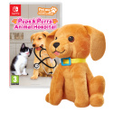 Фото Игра Pups & Purrs Animal Hospital [Nintendo Switch, цифровой ключ] + мягкая игрушка (собака)