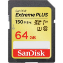 Карта памяти Sandisk Extreme SDXC 64GB Class 10, UHS-I U3, V30 (150/60Mb/s)