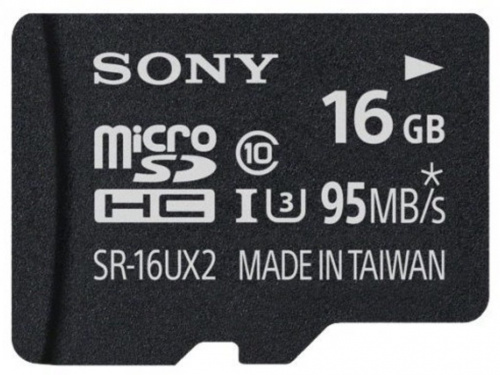 Карта памяти SONY  microSD 16GB  SR16UX2AT
