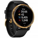 Часы Garmin Venu Blue Black/Gold, Wi-Fi, GPS
