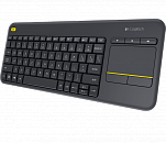 Клавиатура Logitech беспроводная К400 Plus. Цвет: черный