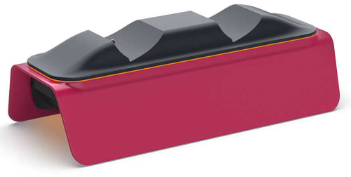 Зарядная станция DOBE TP5-0521R для 2 контроллеров DualSense, с индикаторами заряда, красная