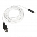 Дата-кабель hoco. X21m Plus USB - Micro USB, 2.4A, 1м. Цвет: чёрный/белый