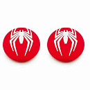 Защитные накладки на стики Spider (красный) для геймпада DualSense, 2 шт.