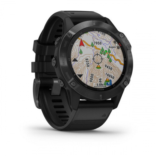 Часы Garmin Fenix 6 Pro Black, GPS