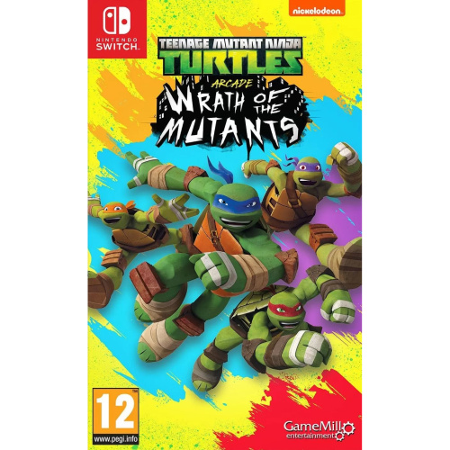 Игра Teenage Mutant Ninja Turtles Arcade: Wrath of the Mutants (Switch) (Английский язык)