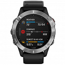 Часы Garmin Fenix 6 Sapphire gray, GPS