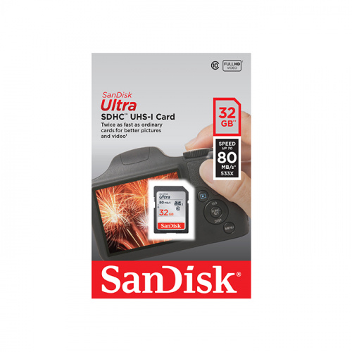 Флеш-накопитель Sandisk Карта памяти 32GB SDSDUNC-032G-GN6IN