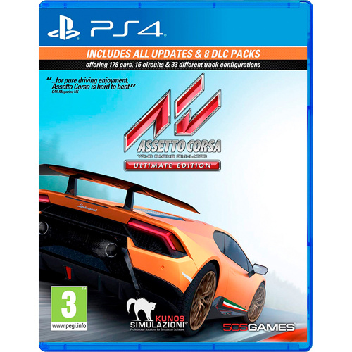 Игра Asseto Corsa Ultimate Edition [PS4, русский язык]