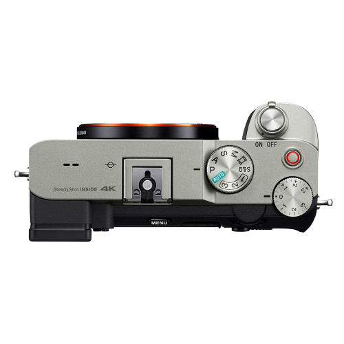 Беззеркальный фотоаппарат Sony ILCE-7C, серебристый