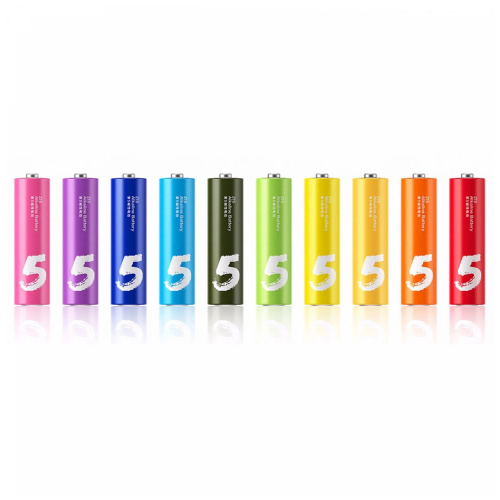 Батарейки алкалиновые ZMI Rainbow, AA, 10 шт.