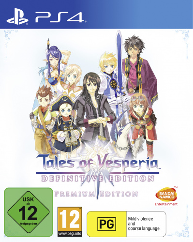 Игра Tales of Vesperia. Definitive Edition. Premium Edition [PS4, русские субтитры]