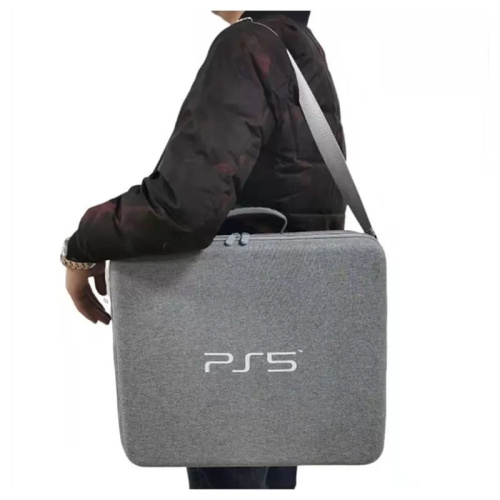 Сумка-органайзер для хранения и перевозки Sony PlayStation 5, серый