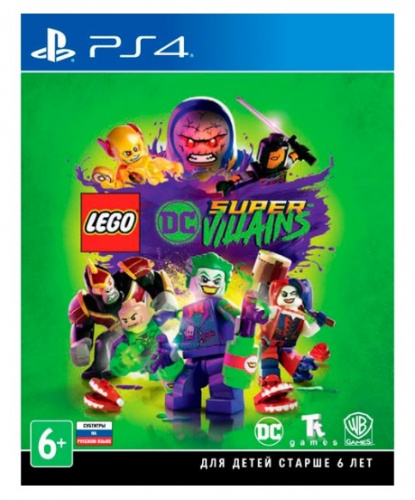 Игра LEGO: DC Super-Villians [PS4, русские субтитры]