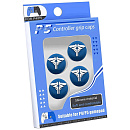 Защитные накладки на стики для геймпада DualSense, 4 шт, черные