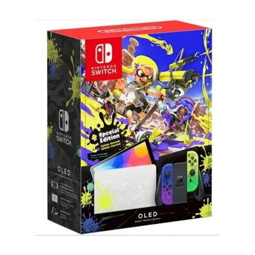 Игровая приставка Nintendo Switch OLED (Splatoon 3 Edition)