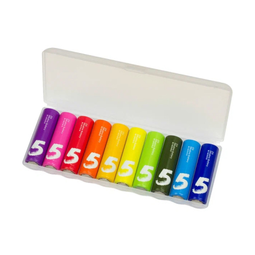 Батарейки алкалиновые ZMI Rainbow, AA, 10 шт.