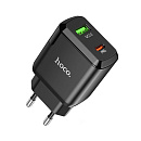 СЗУ HOCO N5 USB-A + USB-С, 3A, PD20W + QC3.0, цвет черный
