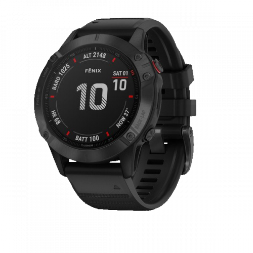 Часы Garmin Fenix 6 Pro Black, GPS