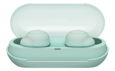 Наушники Sony беспроводные WF-C500. Цвет: зеленый