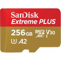 Карта памяти Sandisk Extreme microSDXC 256GB + SD Adapter + Rescue Pro Deluxe
