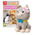 Фото Игра Pups & Purrs Animal Hospital [Nintendo Switch, цифровой ключ] + мягкая игрушка (кошка)