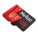 Карта памяти Netac micro SDXC 128GB + SD Adapter 100Mb/s cl10 v30 UHS-I U3