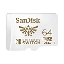 Карта памяти для Nintendo Switch 64 ГБ (Sandisk micro SD)