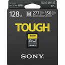 Карта памяти SD Sony SF-M Tough 128GB, UHS-II, Class 10, R277/W150