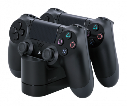 Зарядное устройство для двух геймпадов PS4