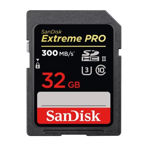 Карта памяти Sandisk xExtreme Pro SDHC 32GB - 300MB/s UHS-II