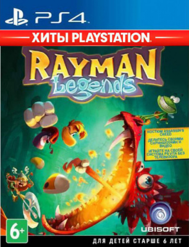 Игра Rayman Legends (Хиты Playstation) [PS4. русская версия]