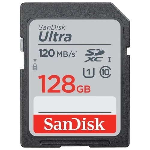Карта памяти Sandisk Ultra SDHC 128GB Class 1, 120Mb/s