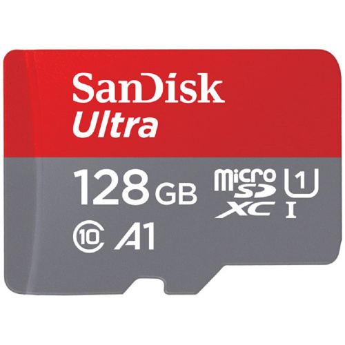 Карта памяти Sandisk Secure UHS-I microSDHC + SD Adapter 128GB 120MB/s, Class 10