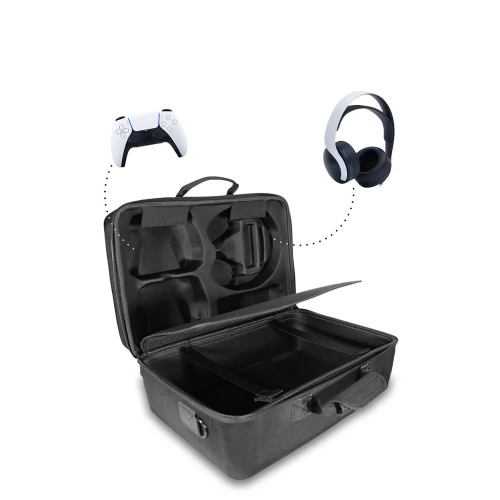Сумка-органайзер для хранения и перевозки Sony PlayStation 5, чёрный
